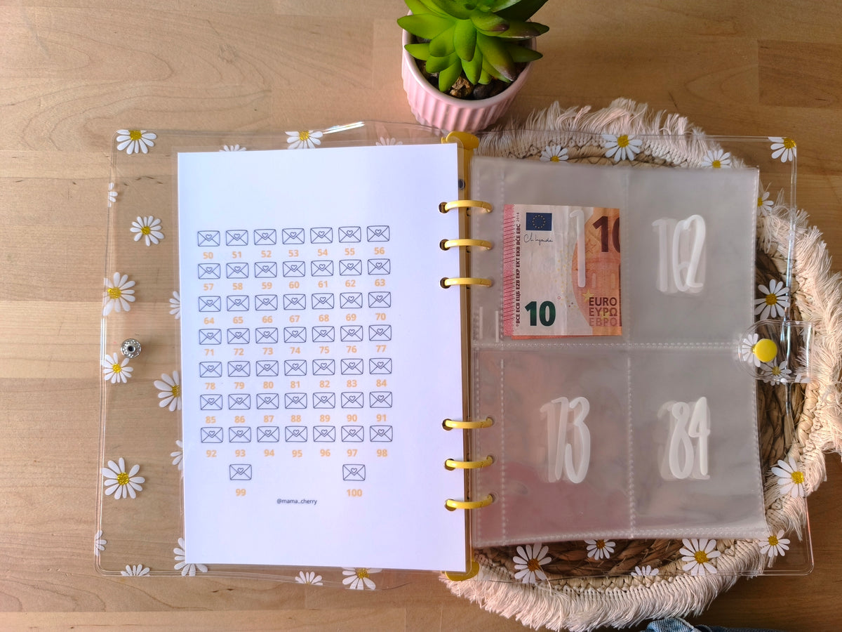 Classeur Défi des 100 Enveloppes