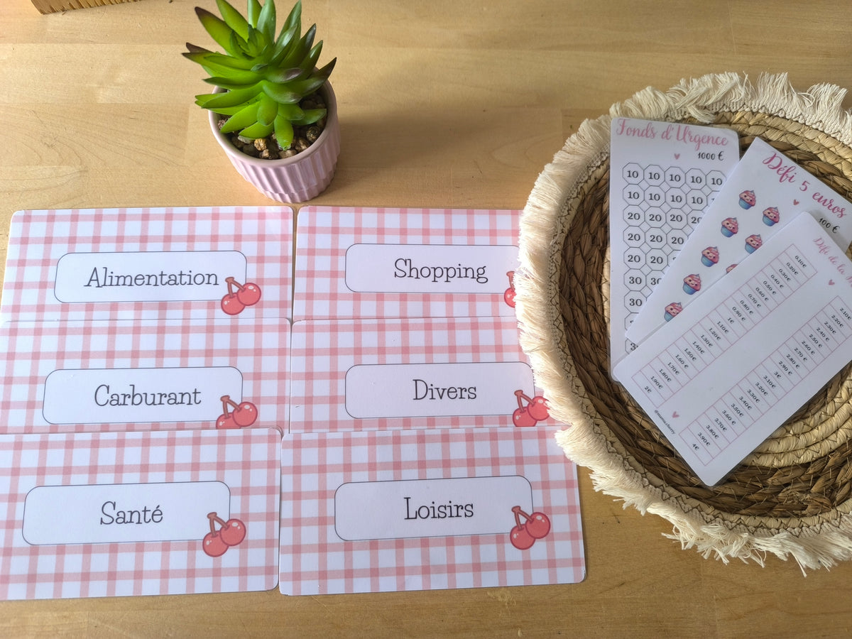 Pack budget débutant " Cherry Cosy"