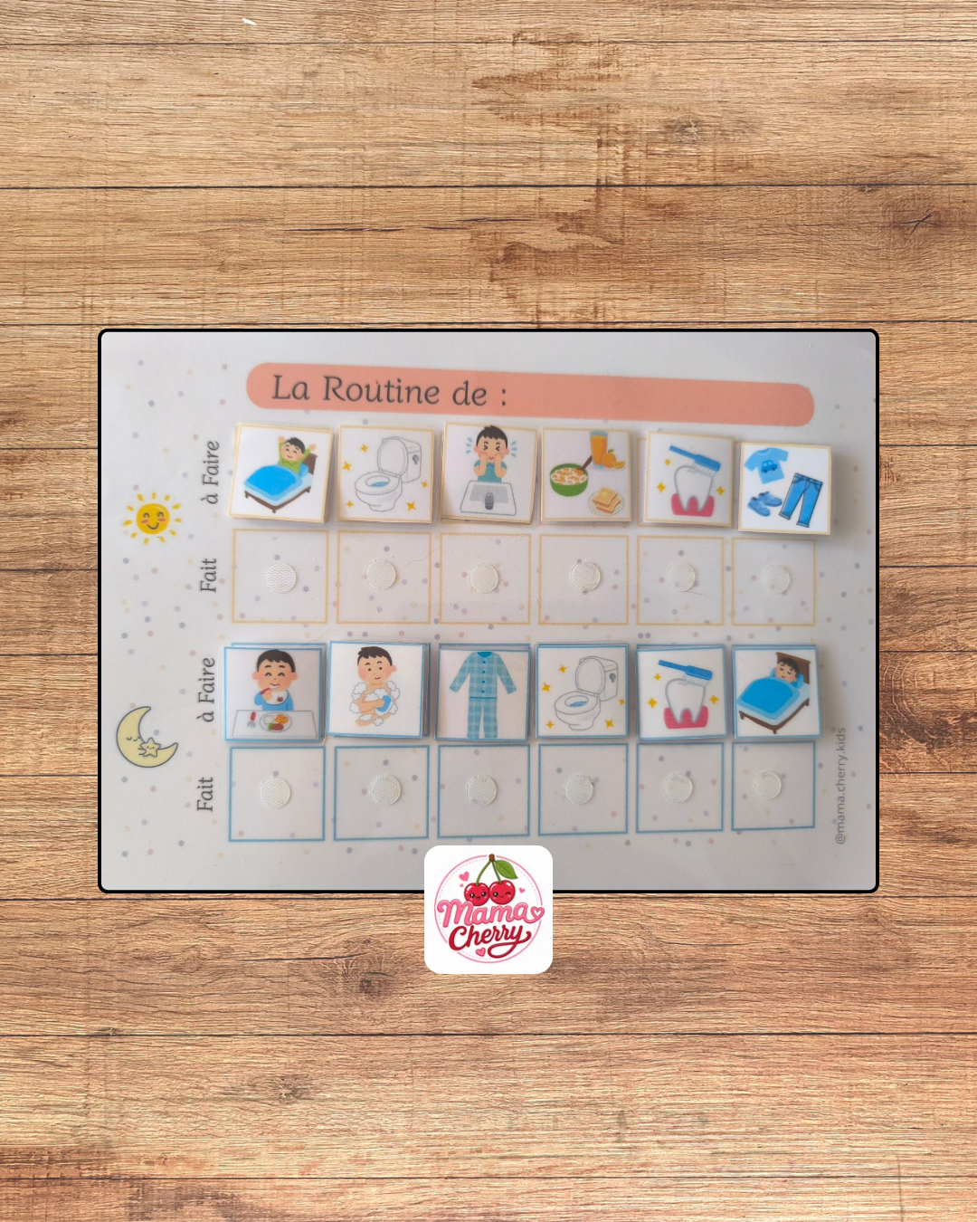 Tableau de Routine Enfant