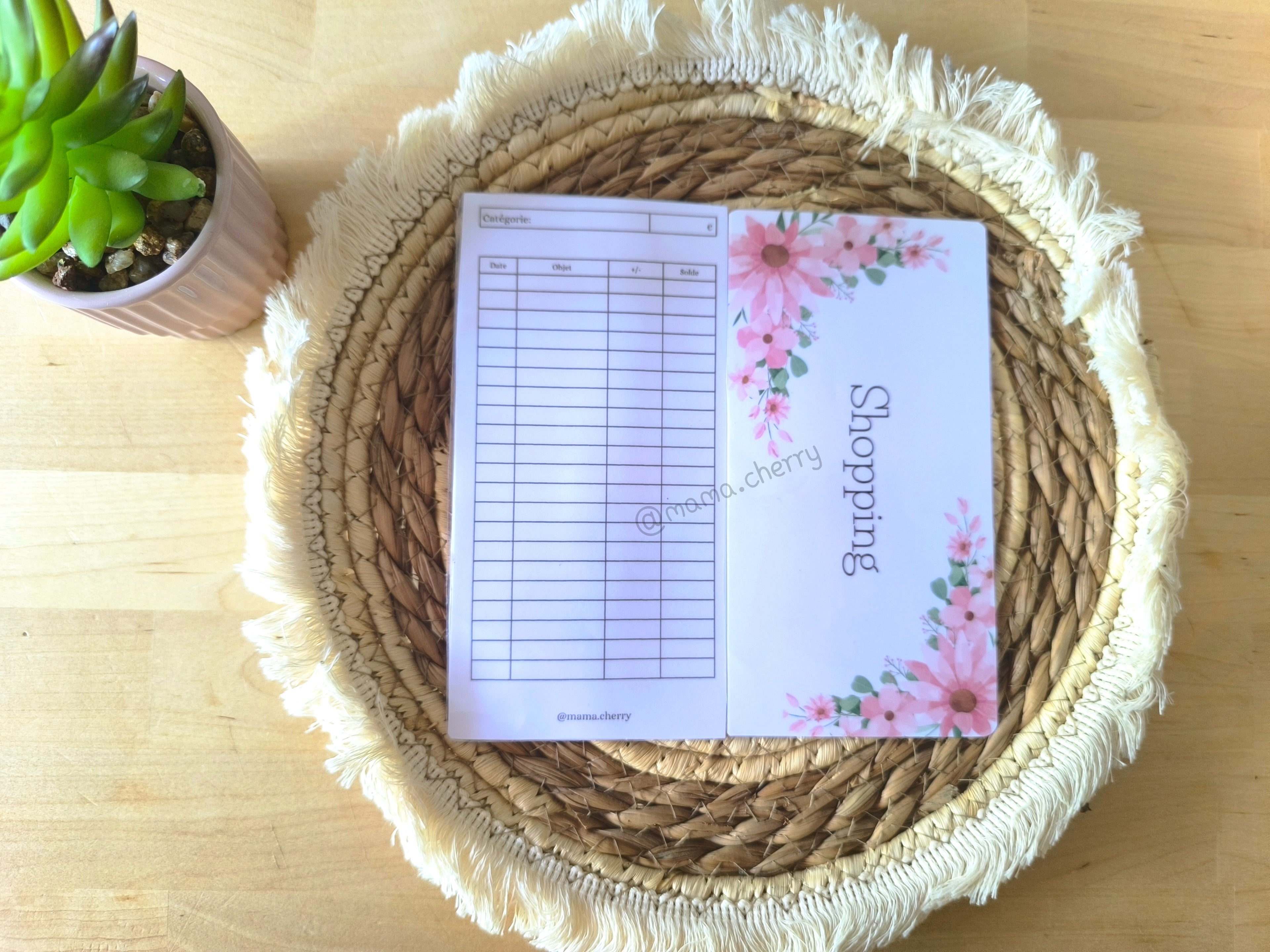 Pack 8 inserts  Enveloppes Catégories Floral