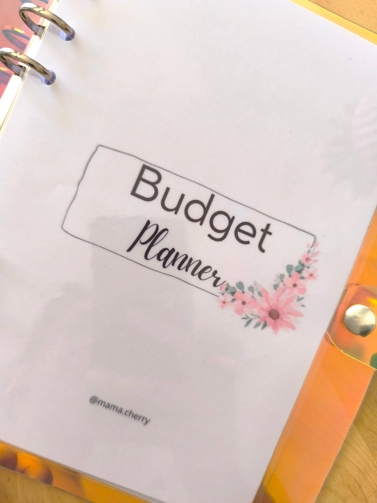 Budget Planner 2026 🍒 – Classeur A5 Budget Familial