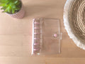 Classeur A7 Crystal/Rose