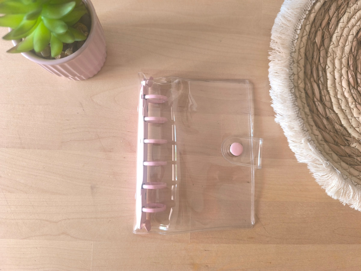 Classeur A7 Crystal/Rose