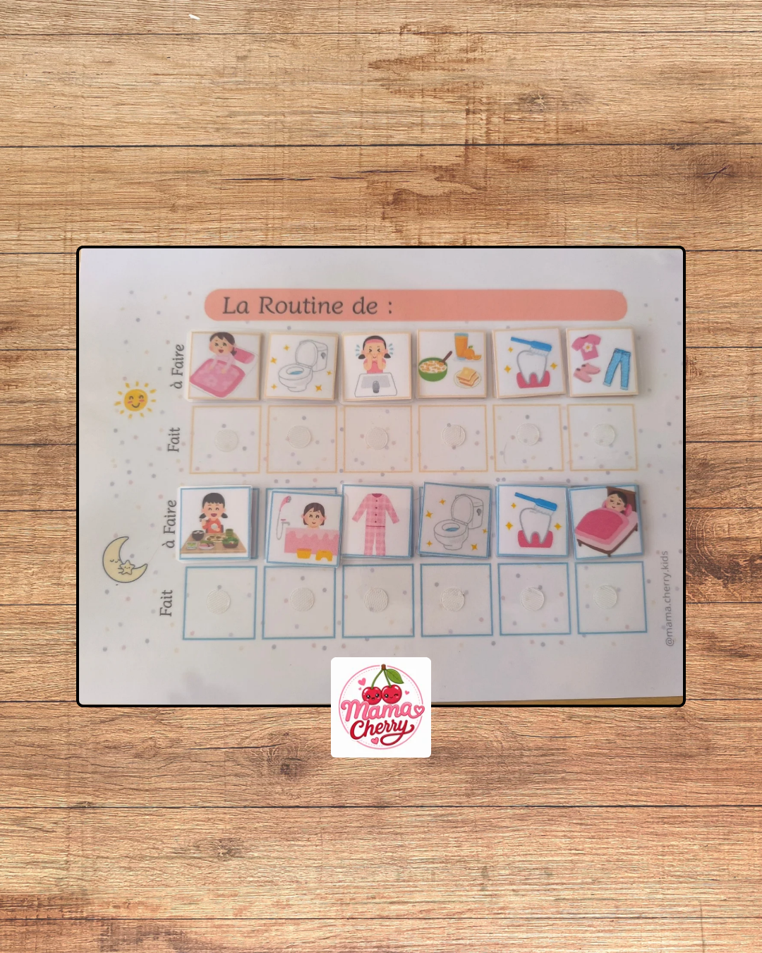 Tableau de Routine Enfant