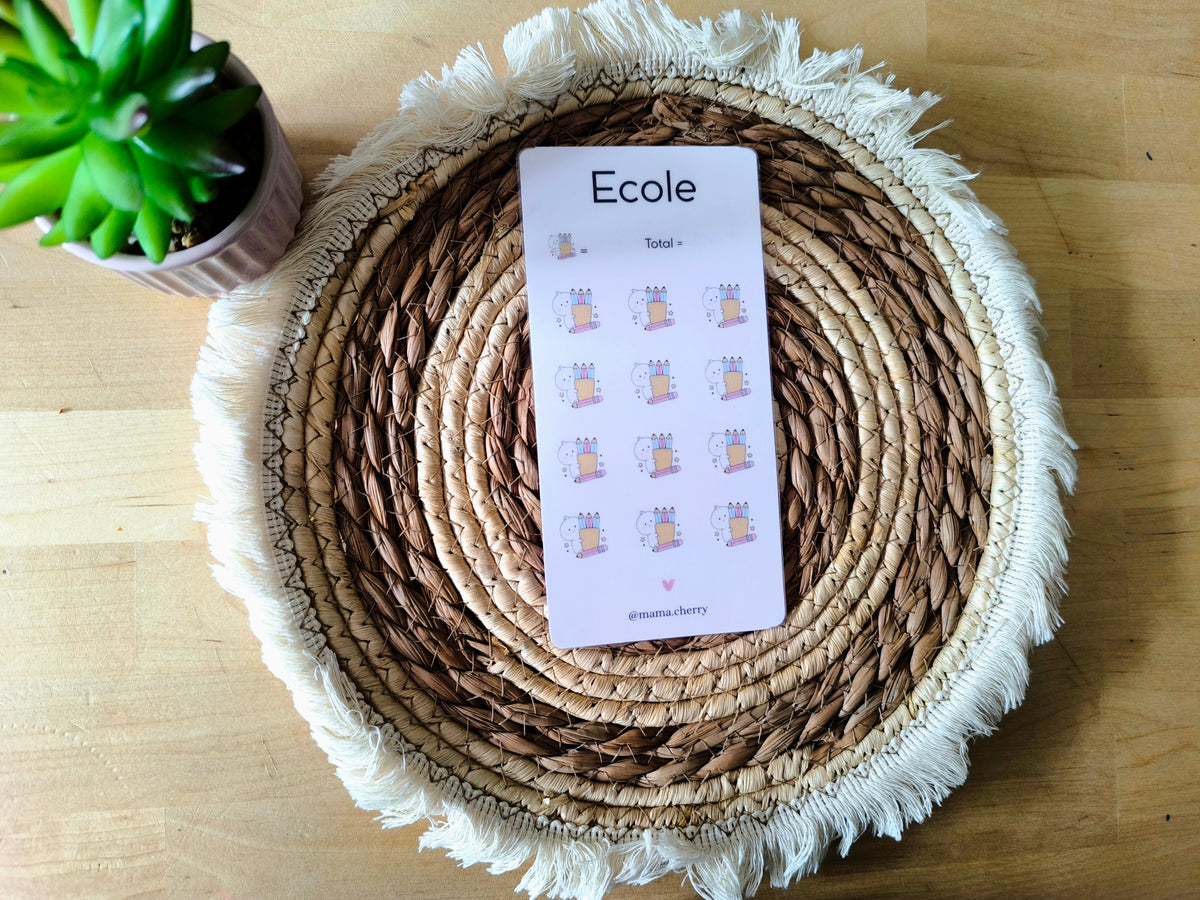 Tracker Épargne Ecole