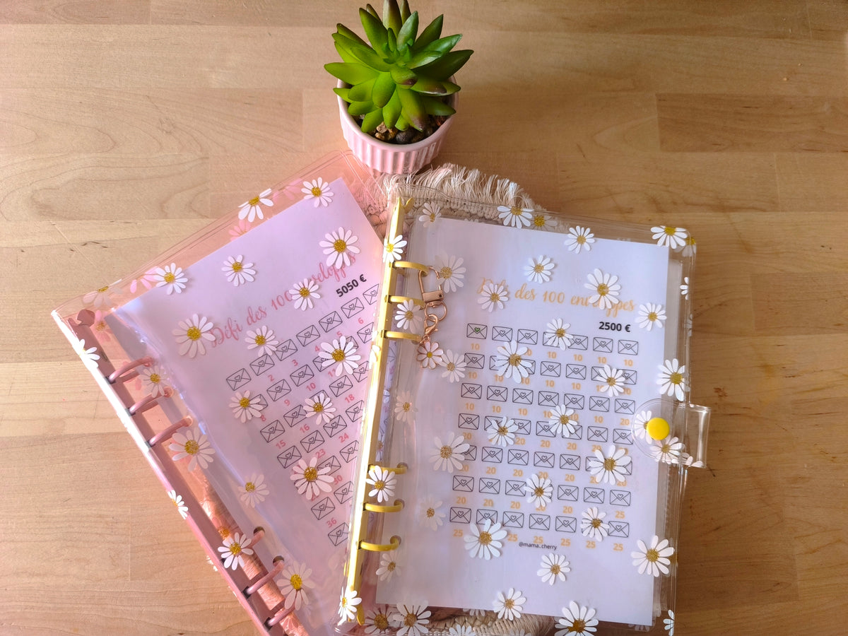 Classeur Défi des 100 Enveloppes