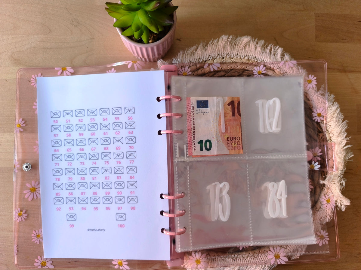 Classeur Défi des 100 Enveloppes